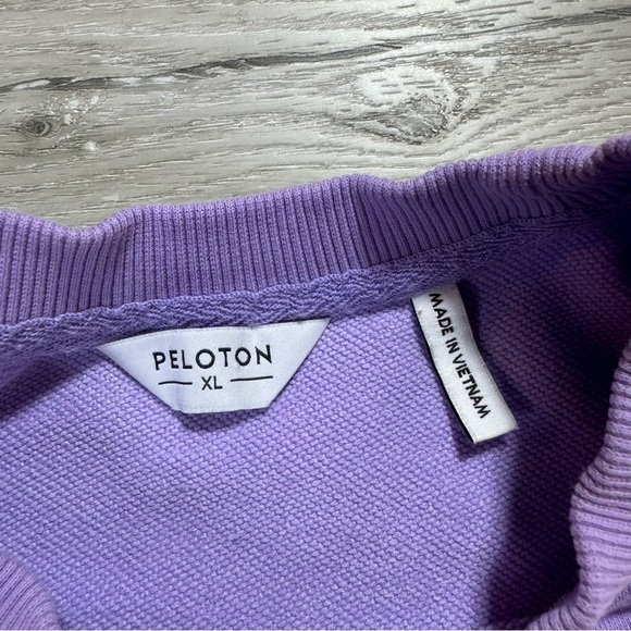 Peloton Sport Pullover,  Lavender, Size XL - Picture 6 of 8